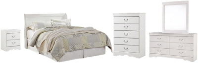 Paquete de dormitorio de 5 piezas