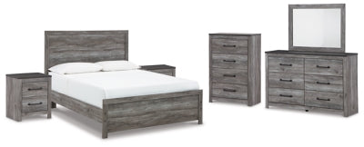 Paquete de dormitorio de 8 piezas