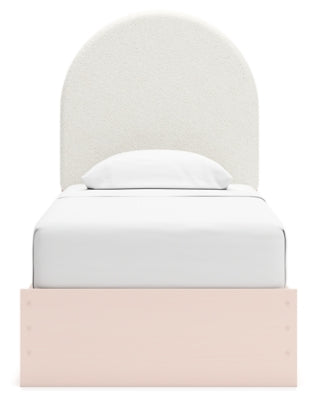Wistenpine Twin Upholstered Panel Bed with Storage