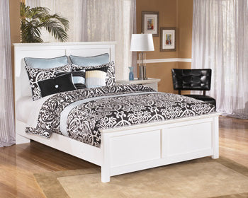 Cama King con paneles Bostwick Shoals