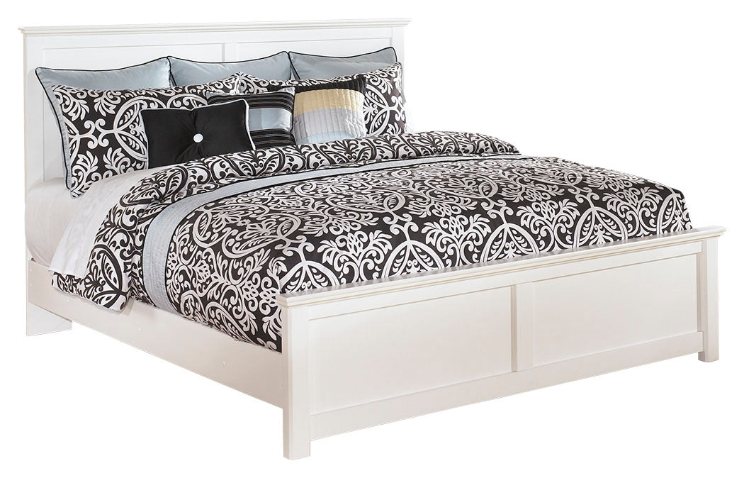 Cama King con paneles Bostwick Shoals