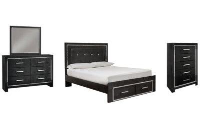 Paquete de dormitorio de 6 piezas