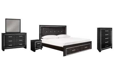 Paquete de dormitorio de 7 piezas