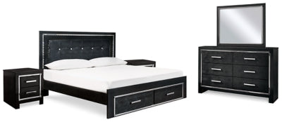 Paquete de dormitorio de 7 piezas