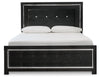 Cama tapizada Kaydell Queen con paneles