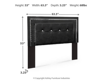 Kaydell Queen Upholstered Panel Headboard