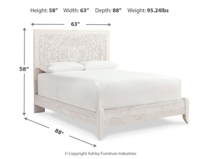 Paxberry Queen Panel Bed, Dresser, 2 Chests and 2 Nightstands