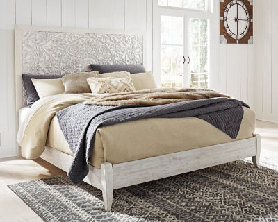 Cama Paxberry King con paneles