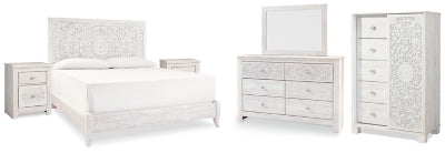 Paquete de dormitorio de 8 piezas
