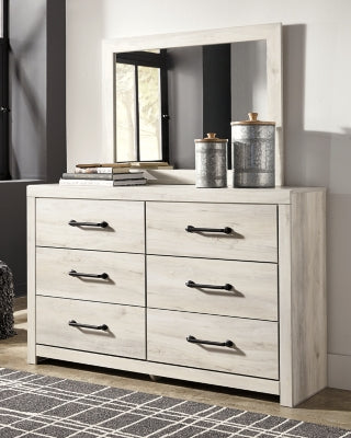 Cambeck King Panel Storage Bed, Dresser, Mirror, Chest and Nightstand