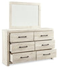 Cambeck King Panel Storage Bed, Dresser, Mirror, Chest and Nightstand