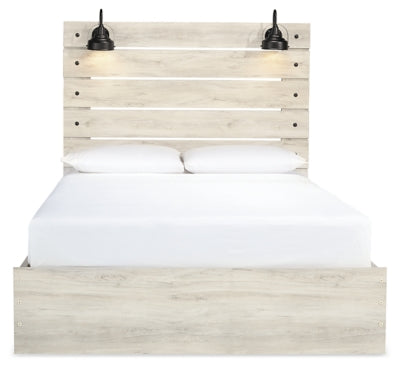 Cama Queen Cambeck con dos cajones de almacenamiento