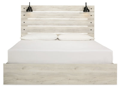 Cambeck King Panel Bed with 4 Storage Drawers