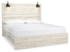 Cama King con paneles Cambeck