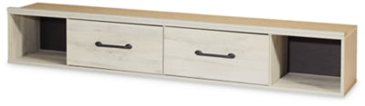 Cambeck King Panel Bed with 2 Side Storage, Dresser, Mirror, and Nightstand