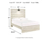 Cambeck Full Panel Bed