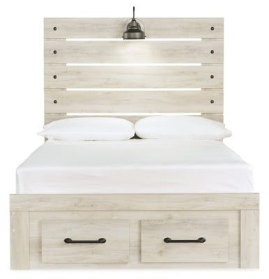 Cama completa Cambeck con tocador, espejo y mesita de noche