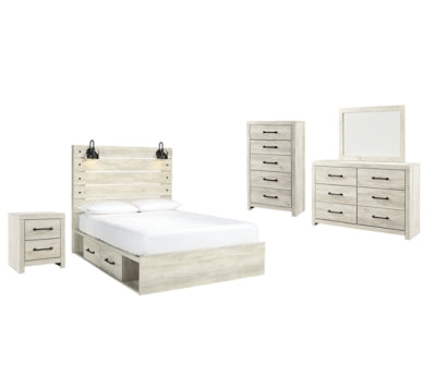 Paquete de dormitorio de 7 piezas