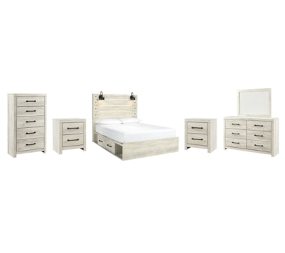 Paquete de dormitorio de 8 piezas