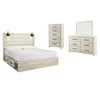 Paquete de dormitorio de 7 piezas