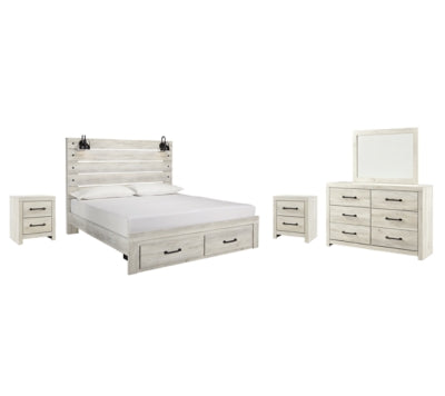 Paquete de dormitorio de 7 piezas