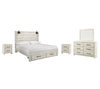 Paquete de dormitorio de 7 piezas