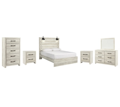 Paquete de dormitorio de 8 piezas