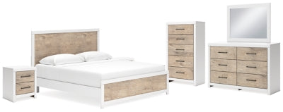 Paquete de dormitorio de 8 piezas