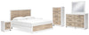 Paquete de dormitorio de 8 piezas