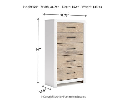 Paquete de dormitorio de 6 piezas