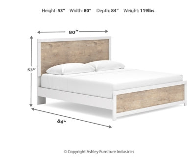 Cama Charbitt King con paneles