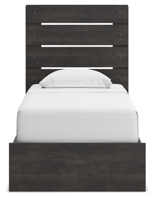 Cama doble con almacenamiento Hollivern