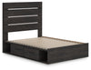 Cama Hollivern con almacenamiento de paneles completos