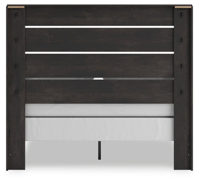 Cama Queen Hollivern con paneles