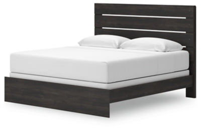 Cama King con paneles Hollivern