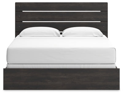Cama King con paneles Hollivern