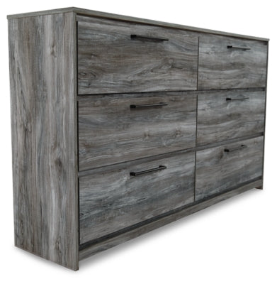Cama King con almacenamiento, tocador y mesita de noche Baystorm