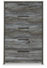 Cama King con almacenaje Baystorm, tocador, espejo, cómoda y mesita de noche
