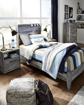 Cama individual con paneles Baystorm