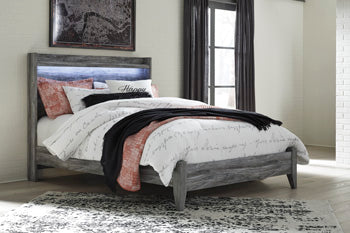 Cama Queen con paneles Baystorm