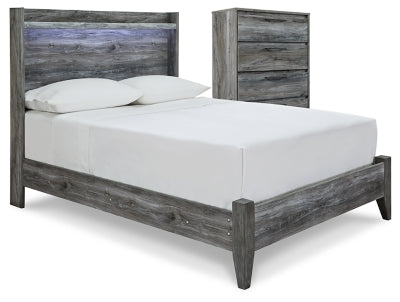 Cama y cómoda de paneles completos Baystorm