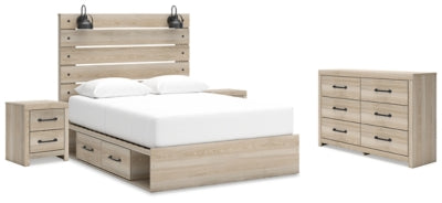 Paquete de dormitorio de 6 piezas