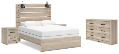 Paquete de dormitorio de 6 piezas