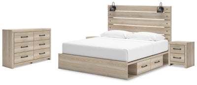 Paquete de dormitorio de 6 piezas