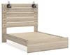 Cama Senbry Queen con paneles y almacenamiento