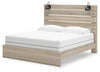Cama Senbry King con paneles