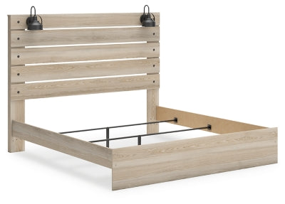 Cama Senbry King con paneles