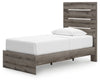 Cama doble con almacenamiento y paneles Graystorm