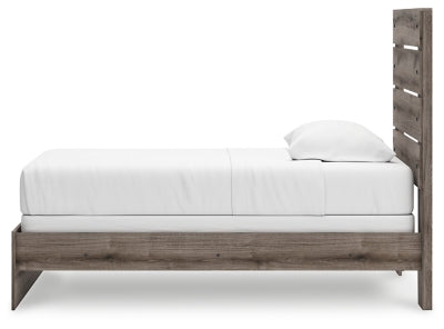 Cama individual con paneles Graystorm