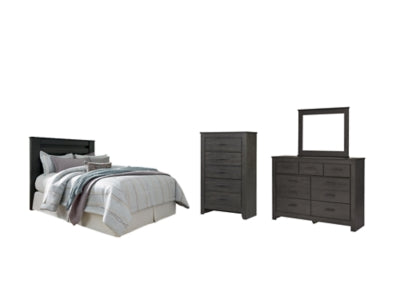 Paquete de dormitorio de 4 piezas